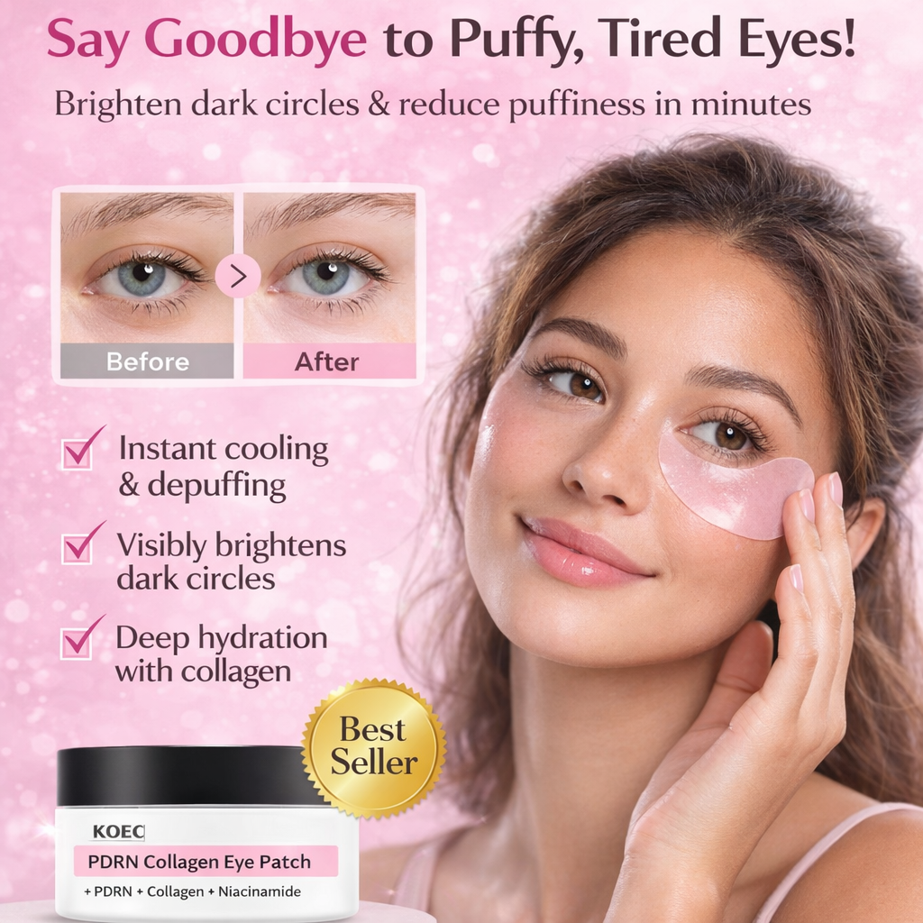 PDRN Collagen Eye Patch – Visibly Brighter Eyes in Minutes