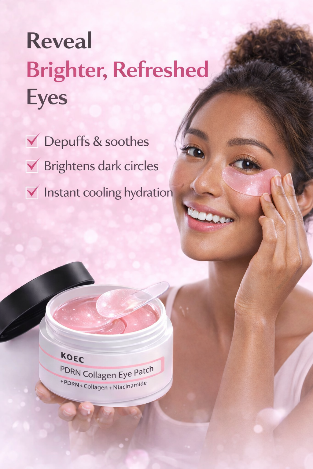 PDRN Collagen Eye Patch – Visibly Brighter Eyes in Minutes