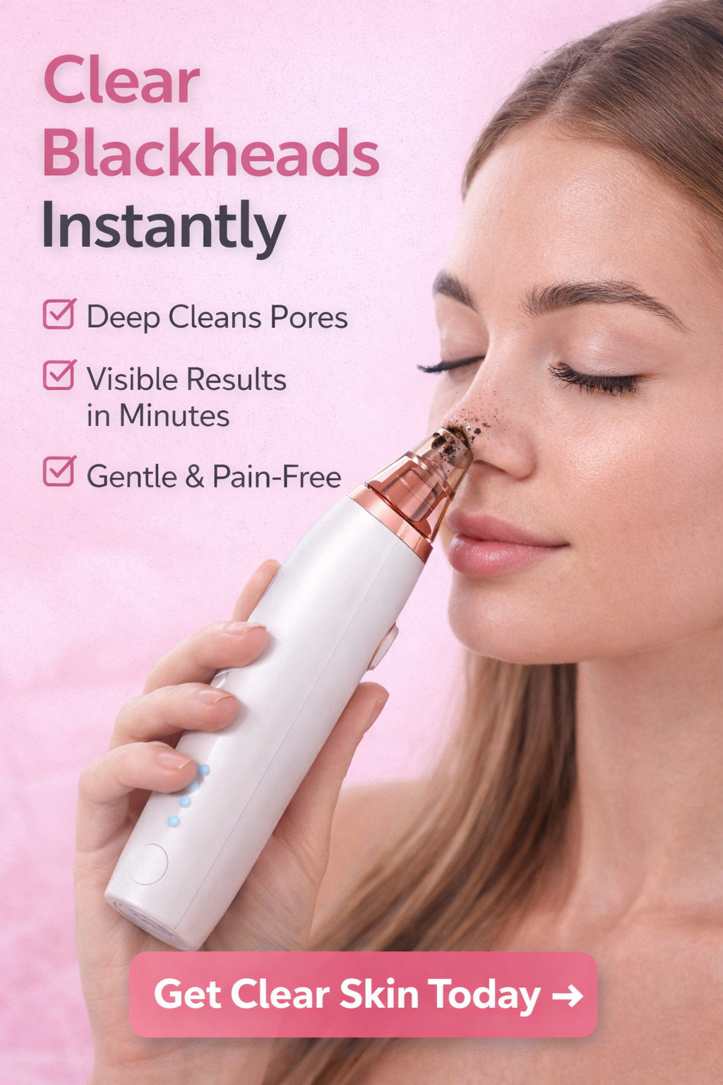 Deep Pore Blackhead Vacuum – Clear Skin in Minutes