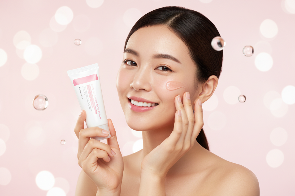 PDRN Collagen Jelly Cream Lifestyle
